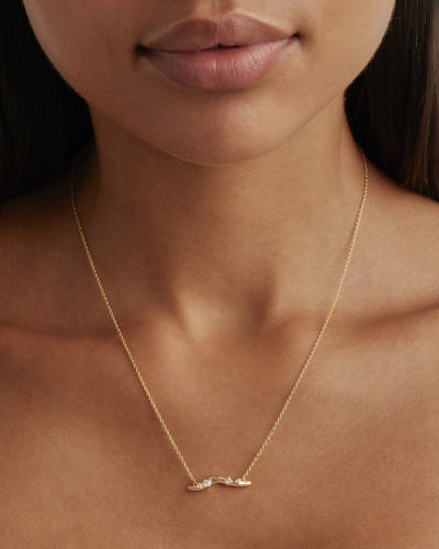 By Charlotte Chasing Tides Necklace, Gold