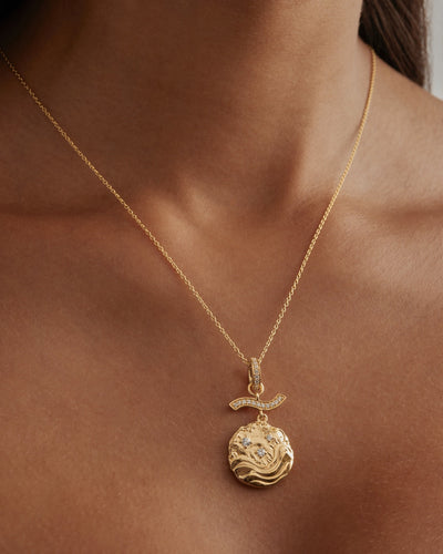 By Charlotte Flow of Life Necklace, Gold