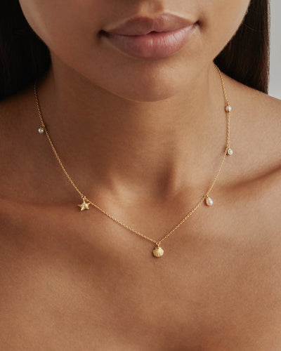 By Charlotte Ocean Dreaming Choker, Gold