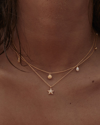 By Charlotte Ocean Dreaming Choker, Gold