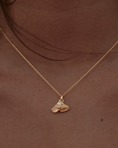 By Charlotte Ocean Whisper Necklace, Gold