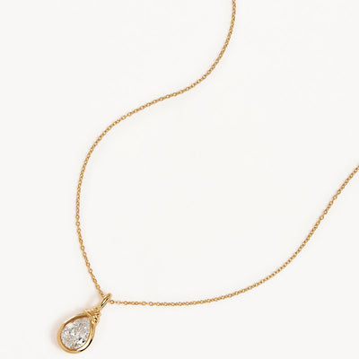 By Charlotte Soul Searching Necklace - Crystal Mist, Gold