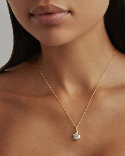 By Charlotte Soul Searching Necklace - Crystal Mist, Gold