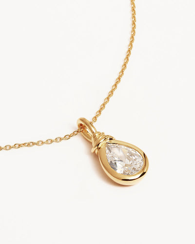By Charlotte Soul Searching Necklace - Crystal Mist, Gold