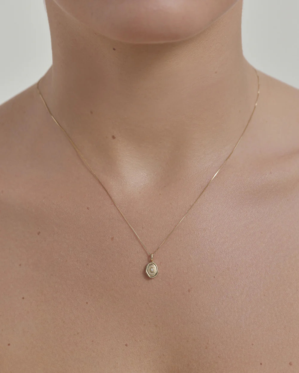 Kirstin Ash Intention Locket, 9k Gold