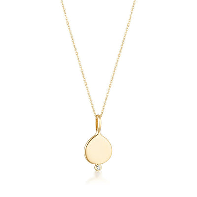 Linda Tahija Field Necklace, Gold