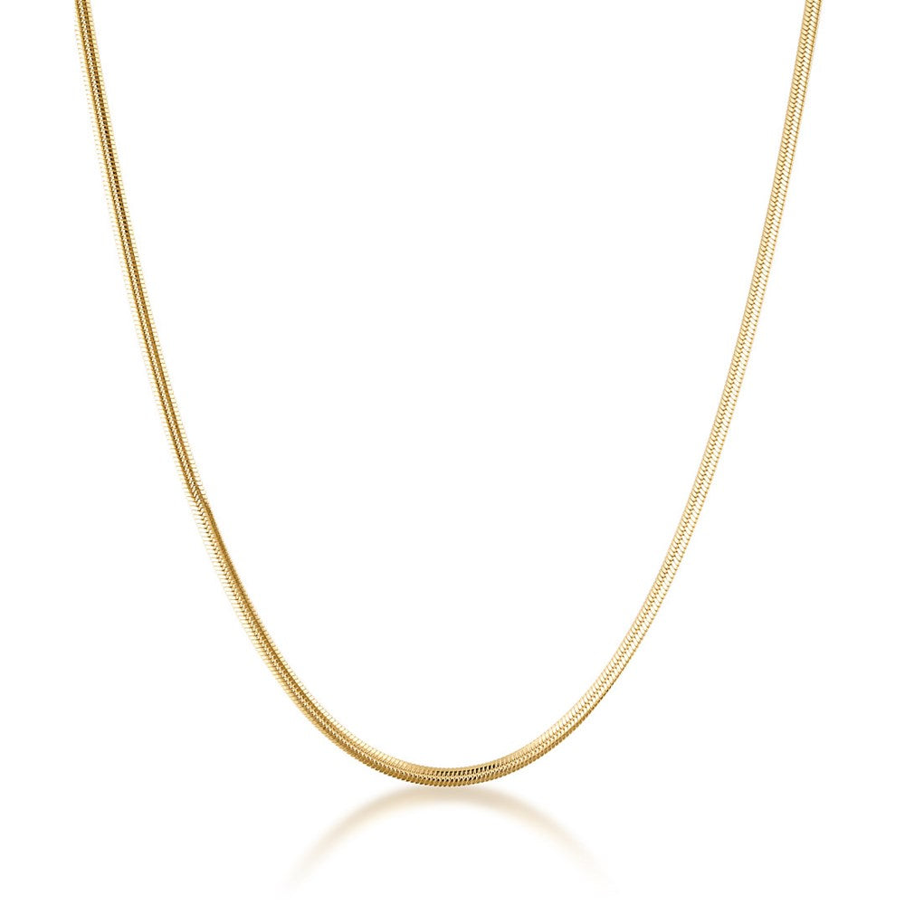 Linda Tahija Fluid Snake Chain Necklace, Gold
