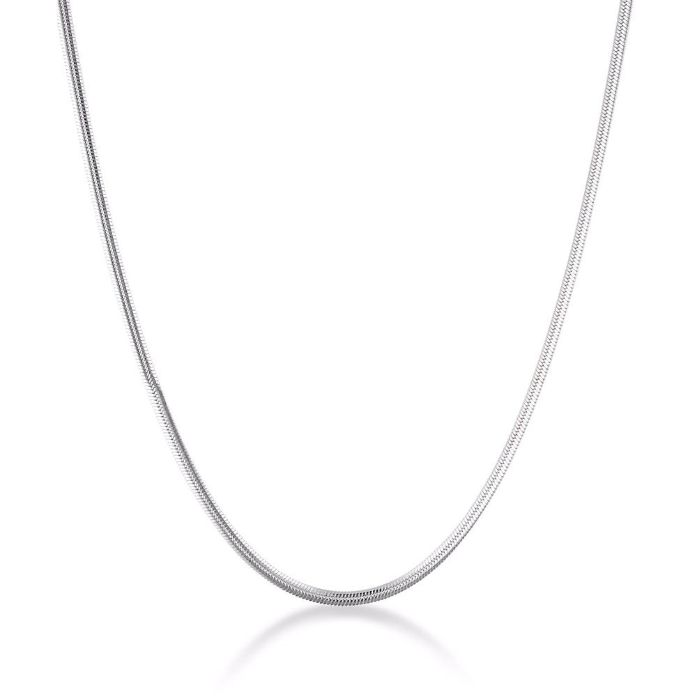 Linda Tahija Fluid Snake Chain Necklace, Silver