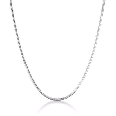 Linda Tahija Fluid Snake Chain Necklace, Silver