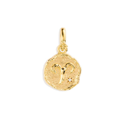 By Charlotte Cosmic Love Reversible Annex Link Pendant, Gold