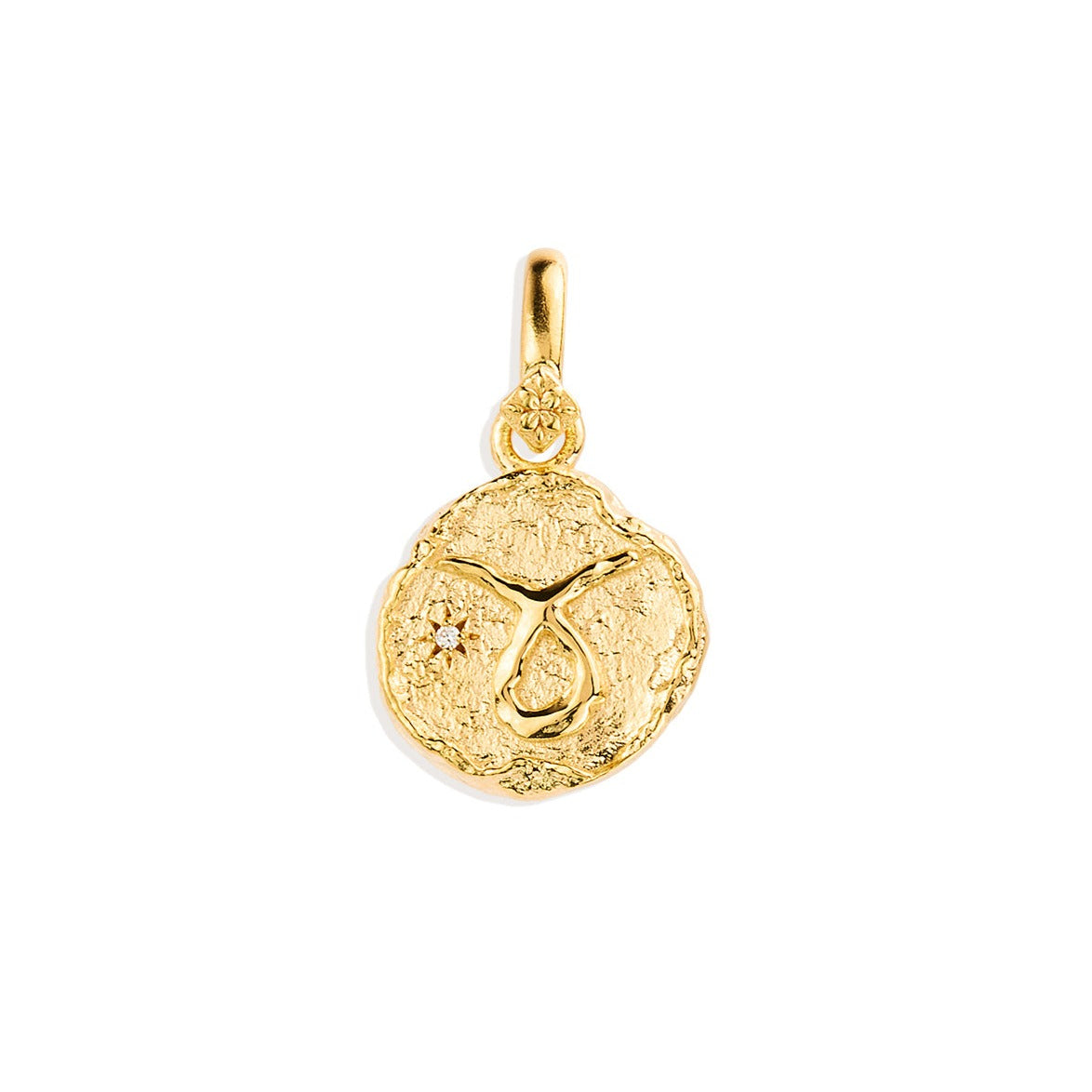 By Charlotte Cosmic Love Reversible Annex Link Pendant, Gold