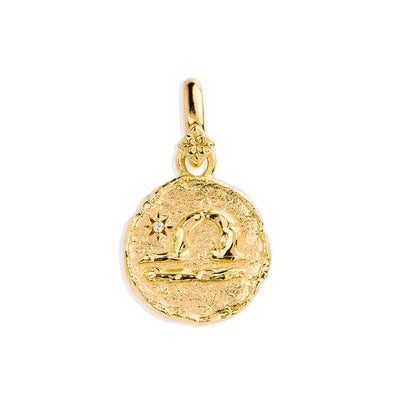 By Charlotte Cosmic Love Reversible Annex Link Pendant, Gold