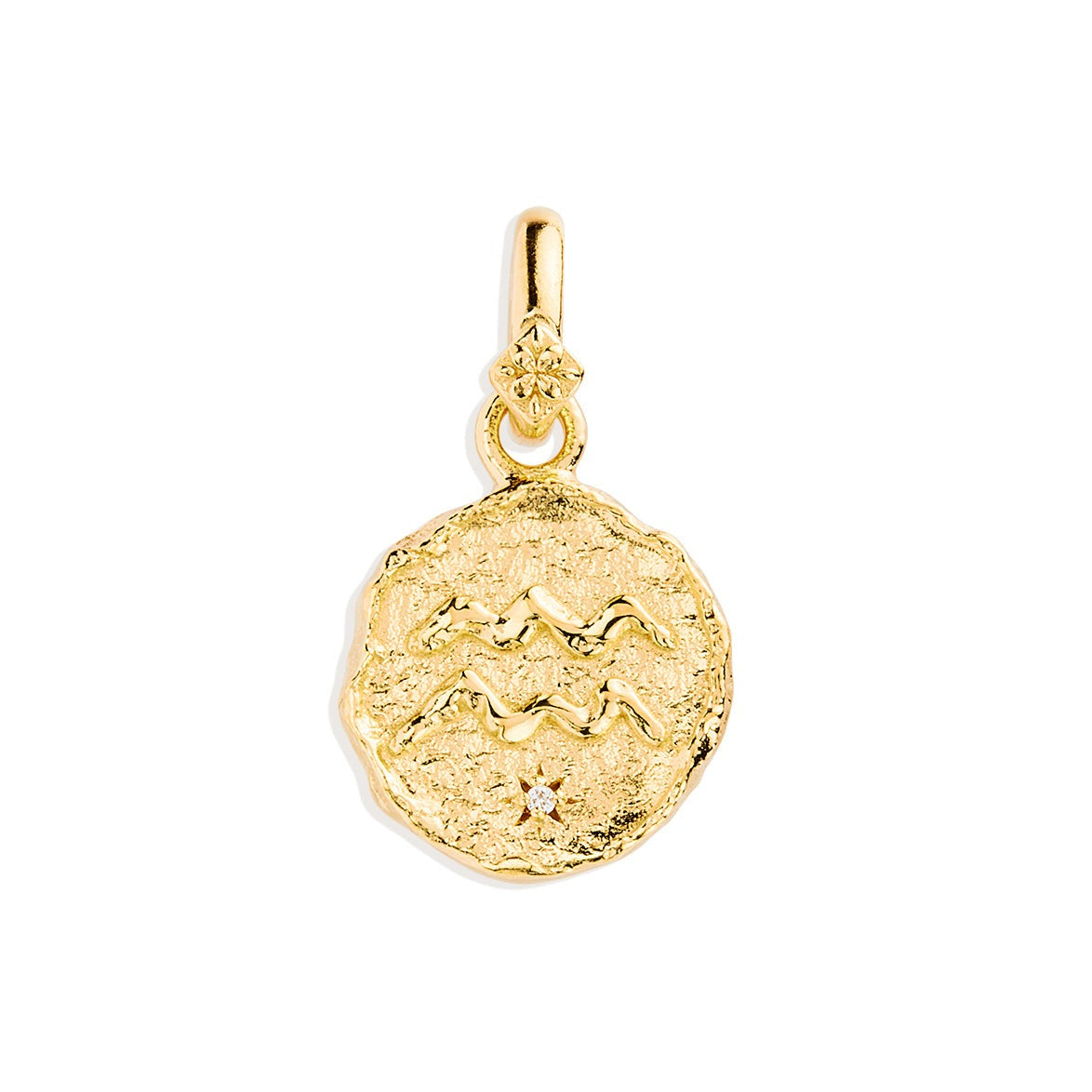 By Charlotte Cosmic Love Reversible Annex Link Pendant, Gold