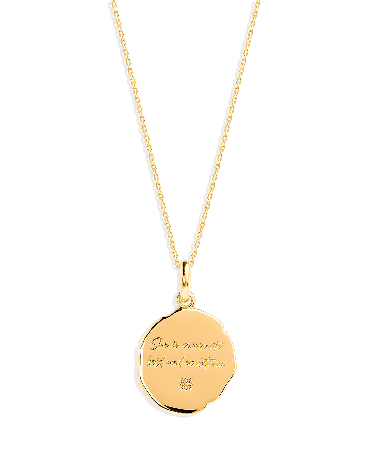 By Charlotte She Is Zodiac Necklace, Gold