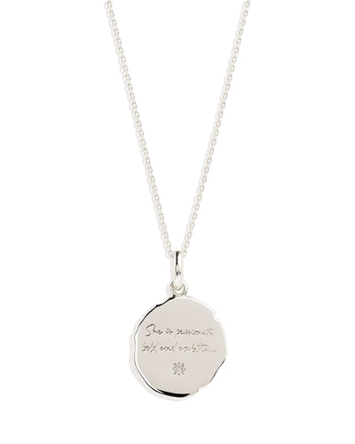 By Charlotte She Is Zodiac Necklace, Silver