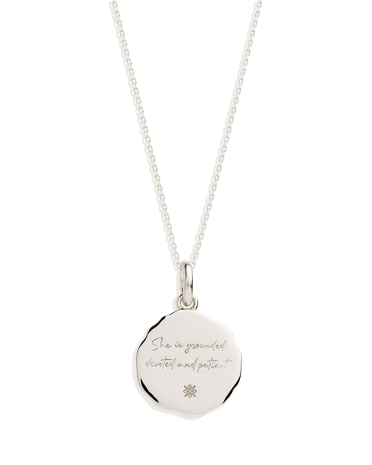 By Charlotte She Is Zodiac Necklace, Silver