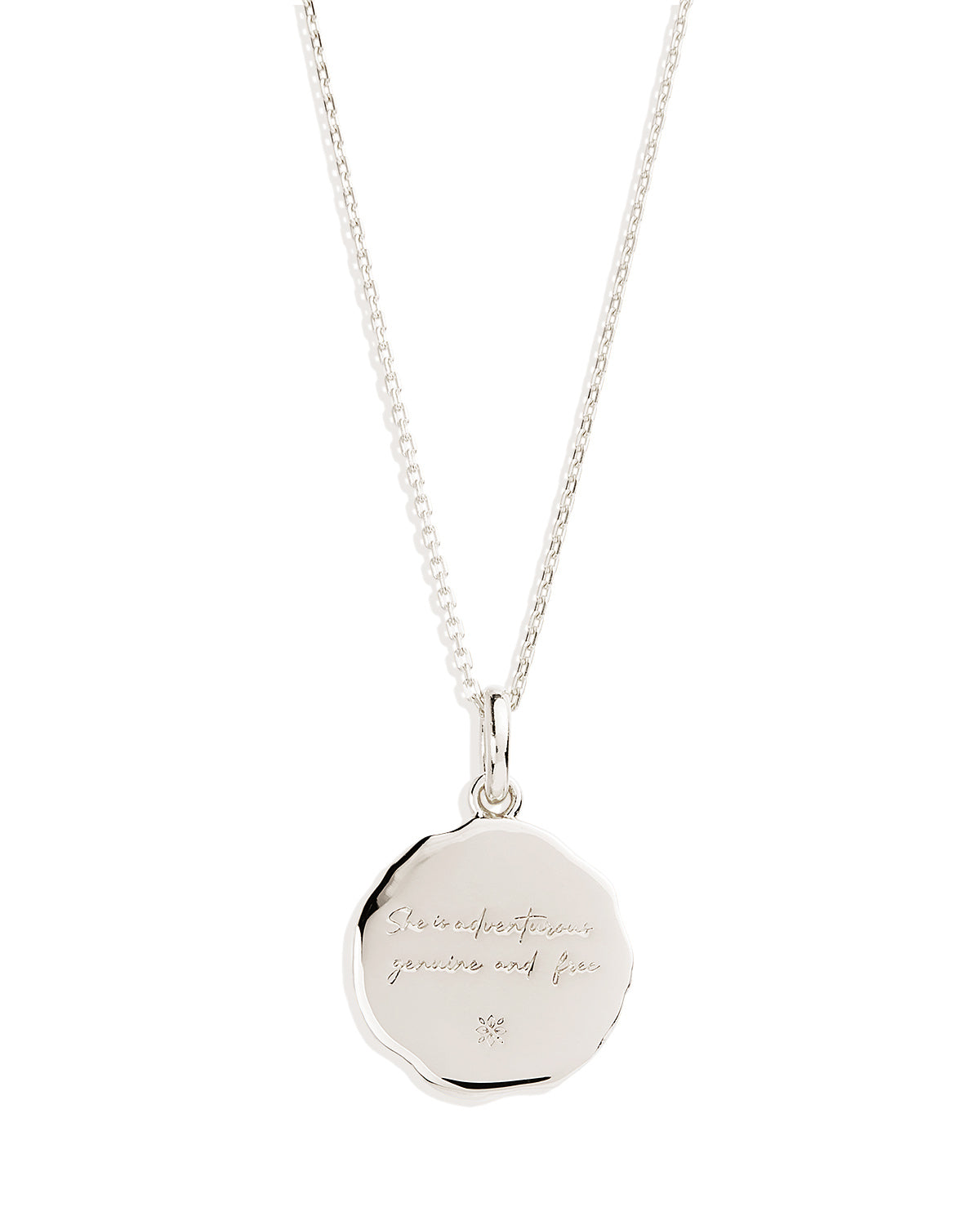 By Charlotte She Is Zodiac Necklace, Silver