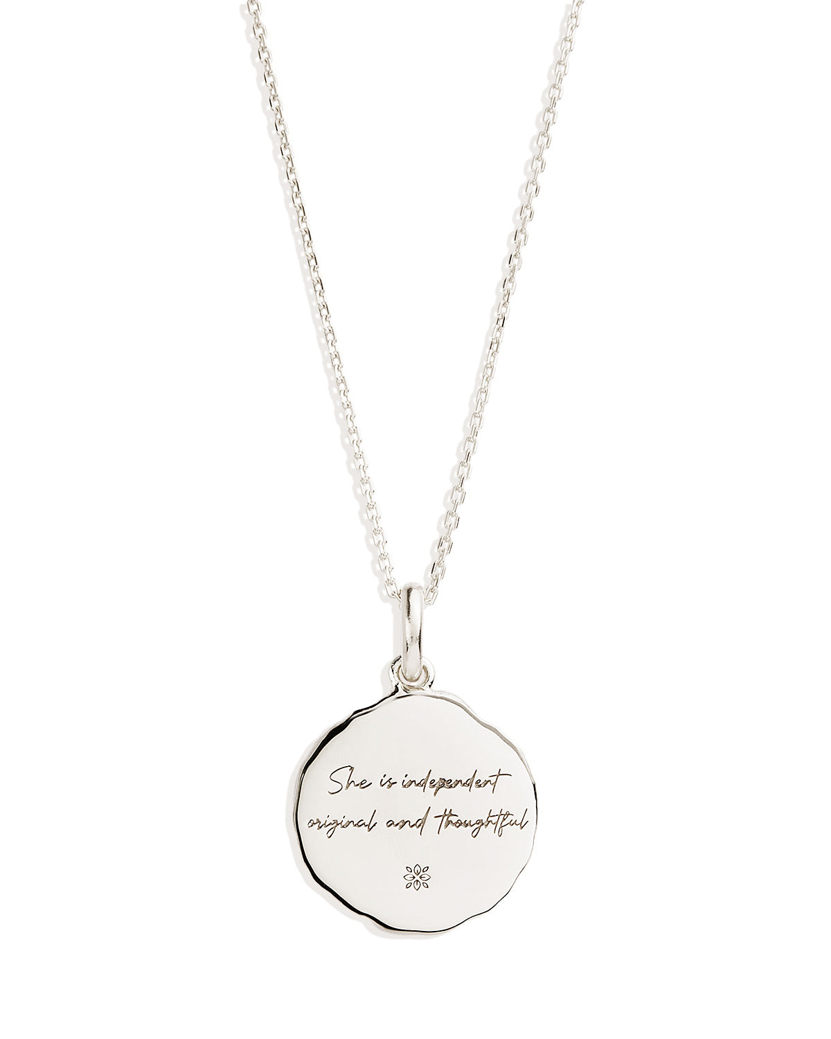 By Charlotte She Is Zodiac Necklace, Silver