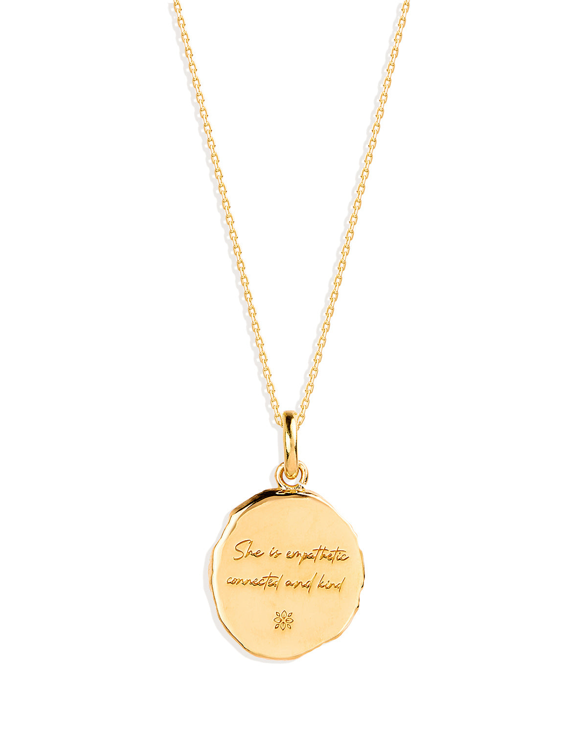 By Charlotte She Is Zodiac Necklace, Gold