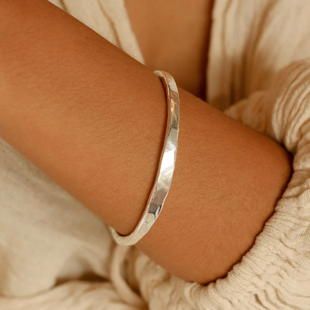 By Charlotte Harmony Cuff, Silver