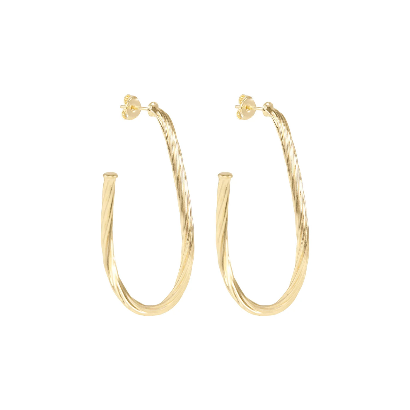 Alana Maria Abbie Earrings, Gold