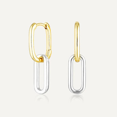 Avant Studio Celine Earrings, Silver/Gold