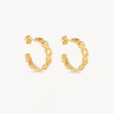 By Charlotte All Kinds Of Beautiful Hoop Earrings, Gold