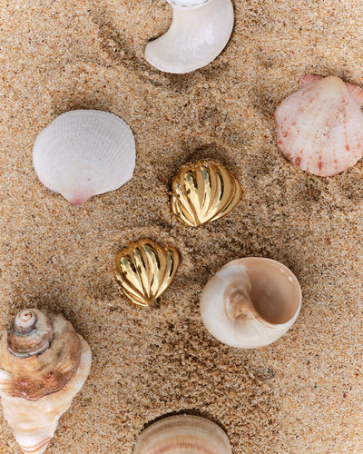 By Charlotte Ocean Dreaming Earrings, Gold