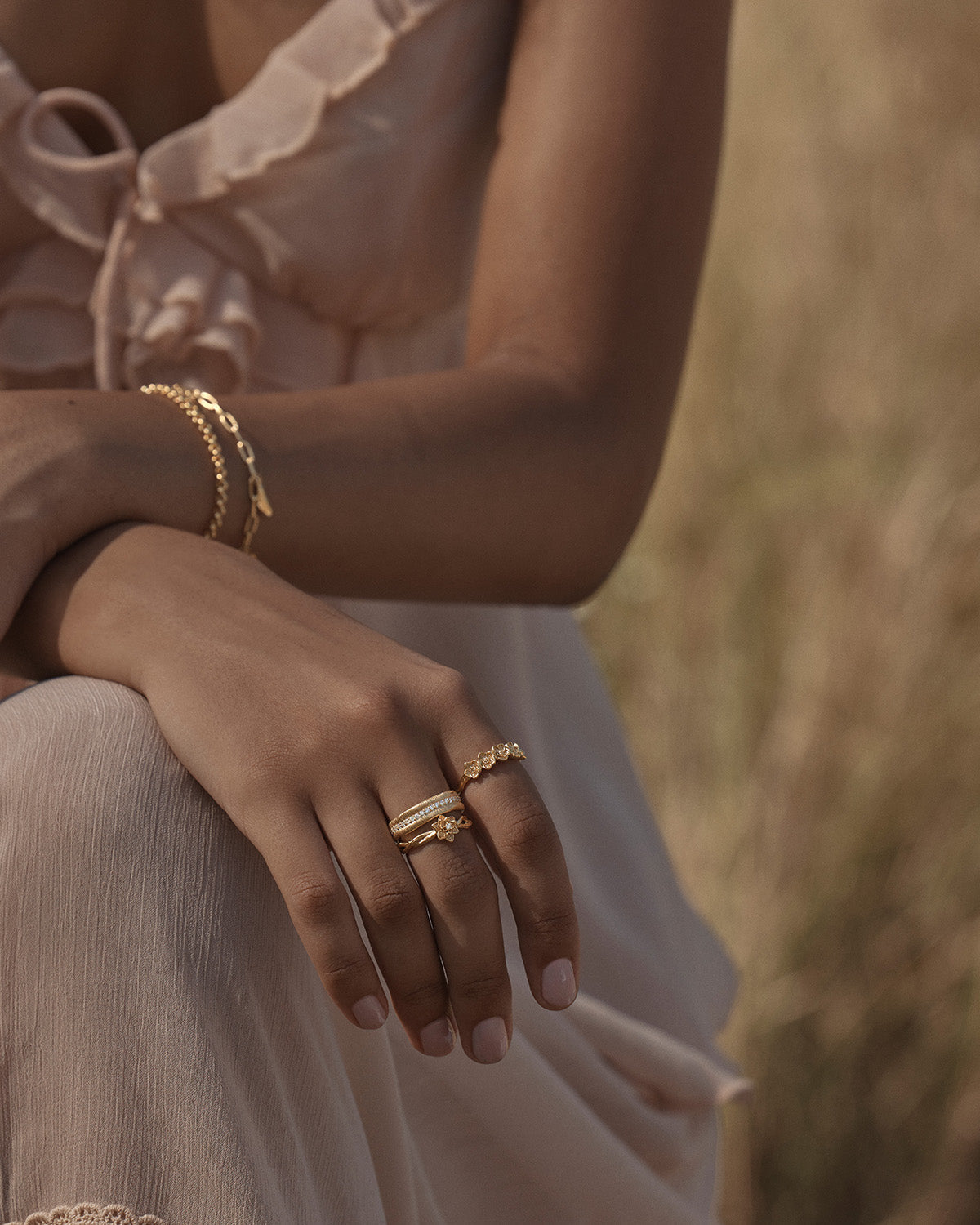 By Charlotte Begin Again Band Ring, Gold