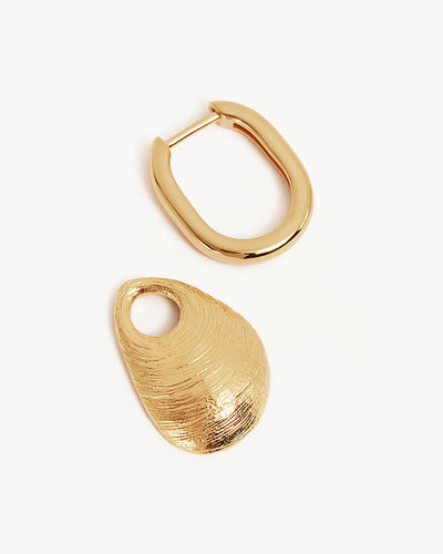 By Charlotte Beneath the Sea Hoops, Gold