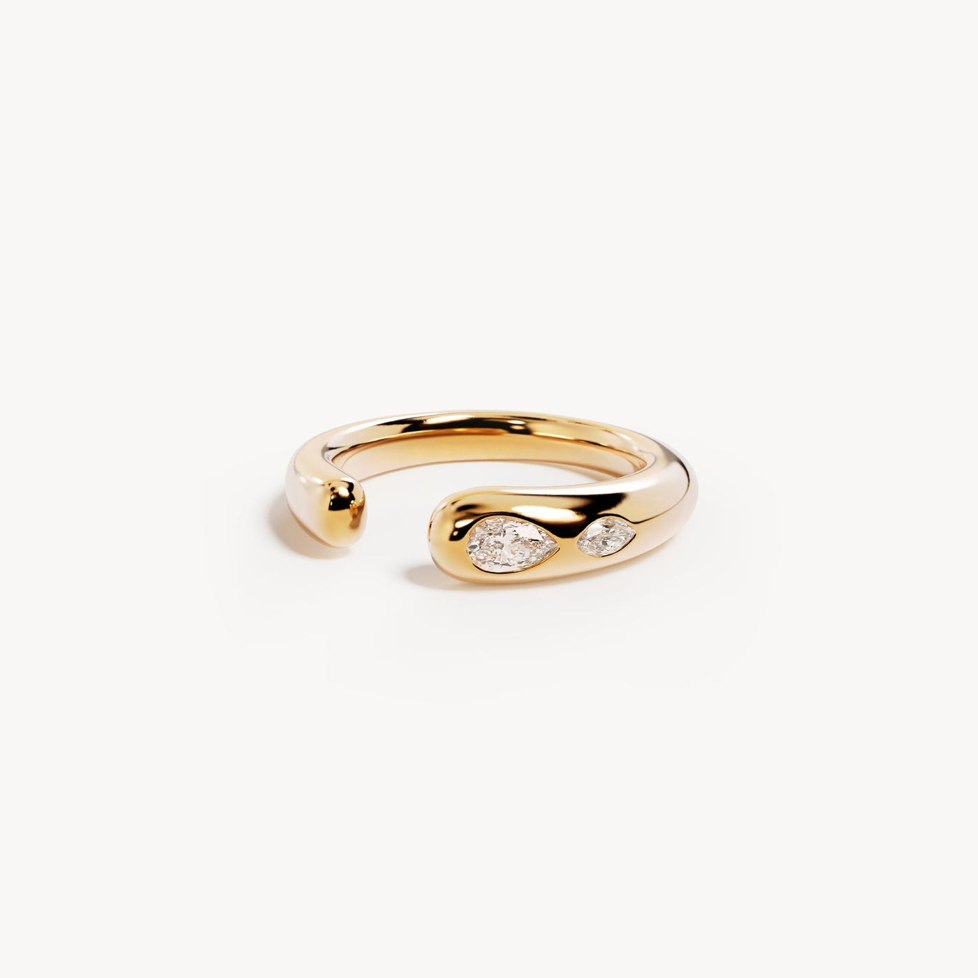 By Charlotte Dewdrop Ring, Gold