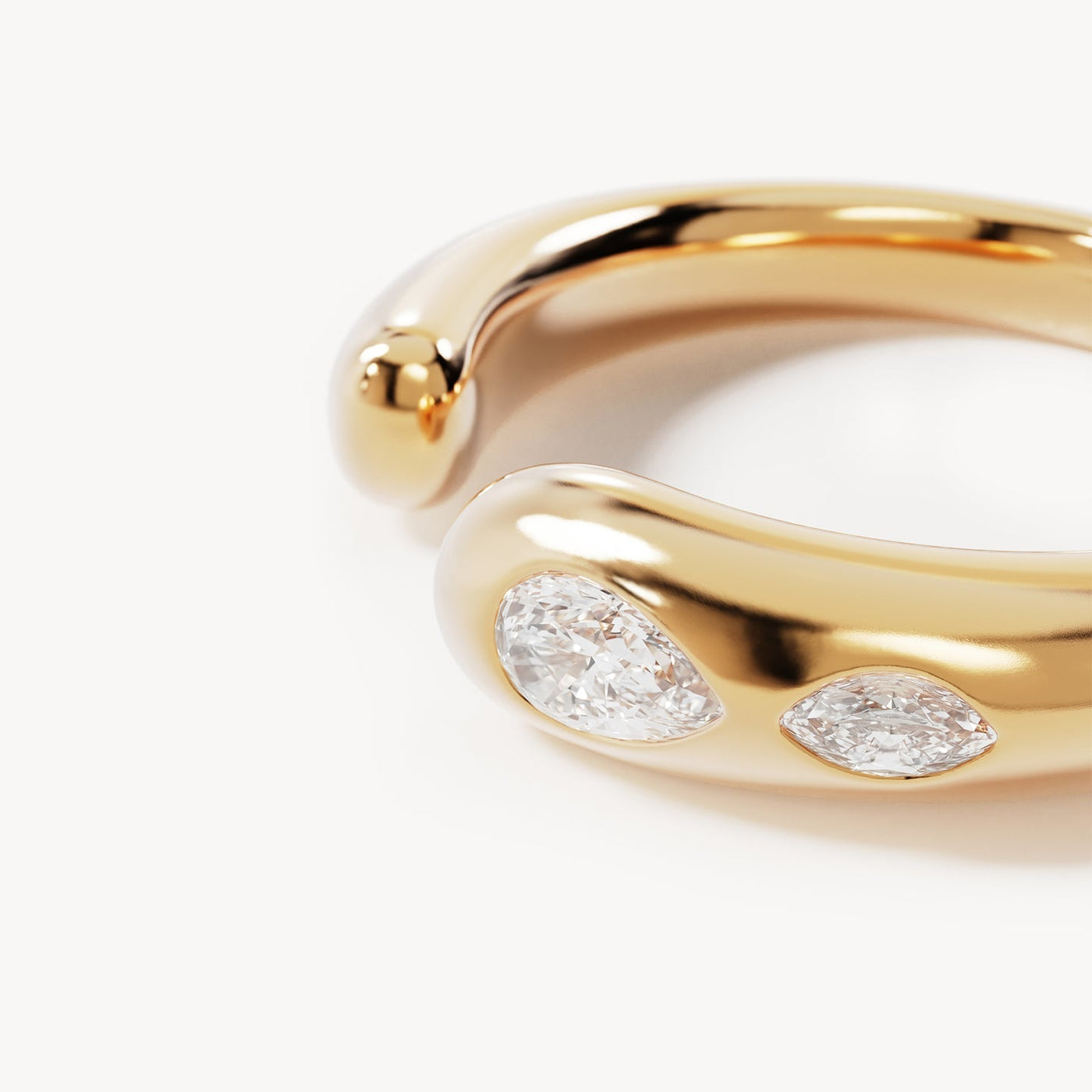 By Charlotte Dewdrop Ring, Gold