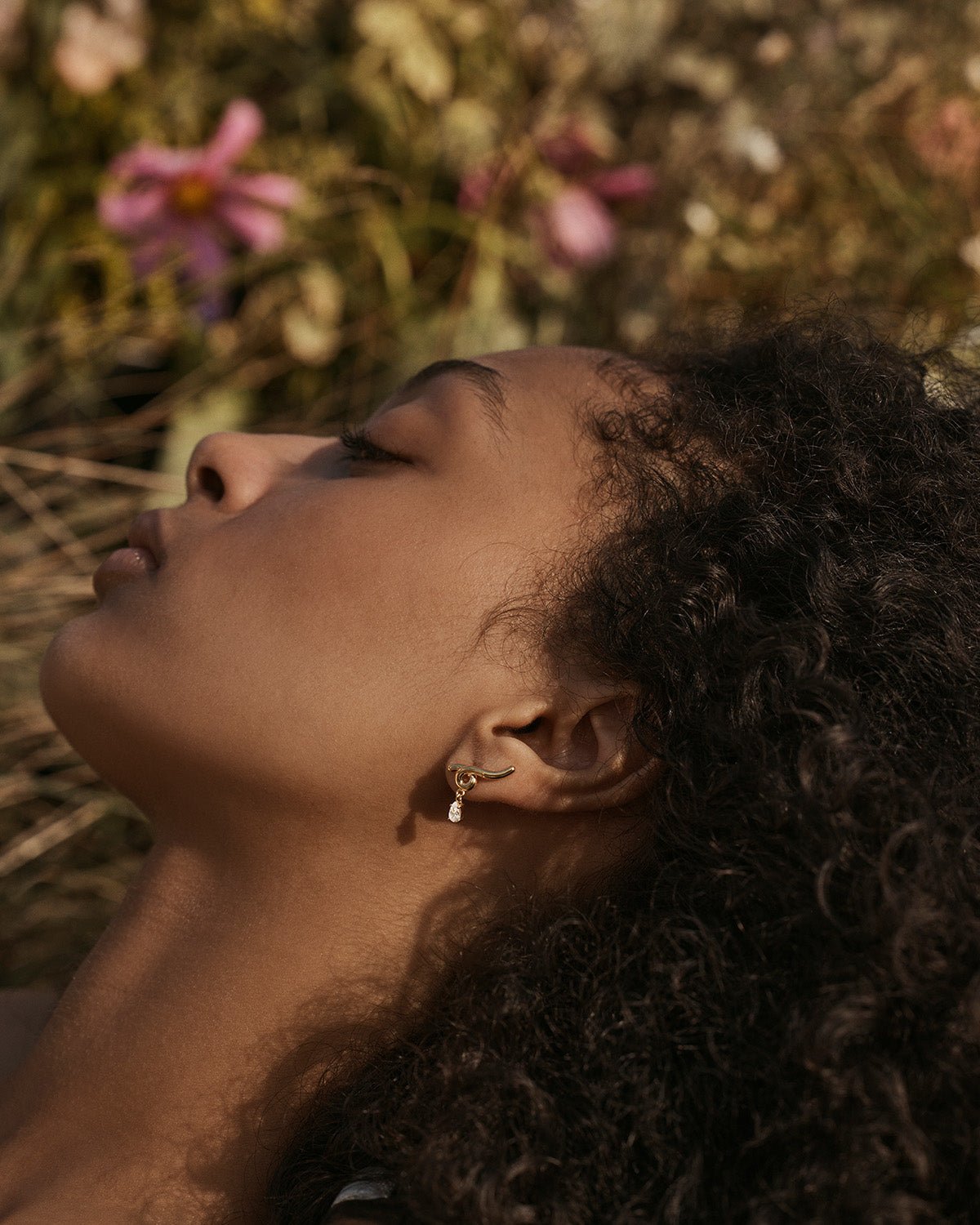 By Charlotte Entwined With You Earrings, Gold