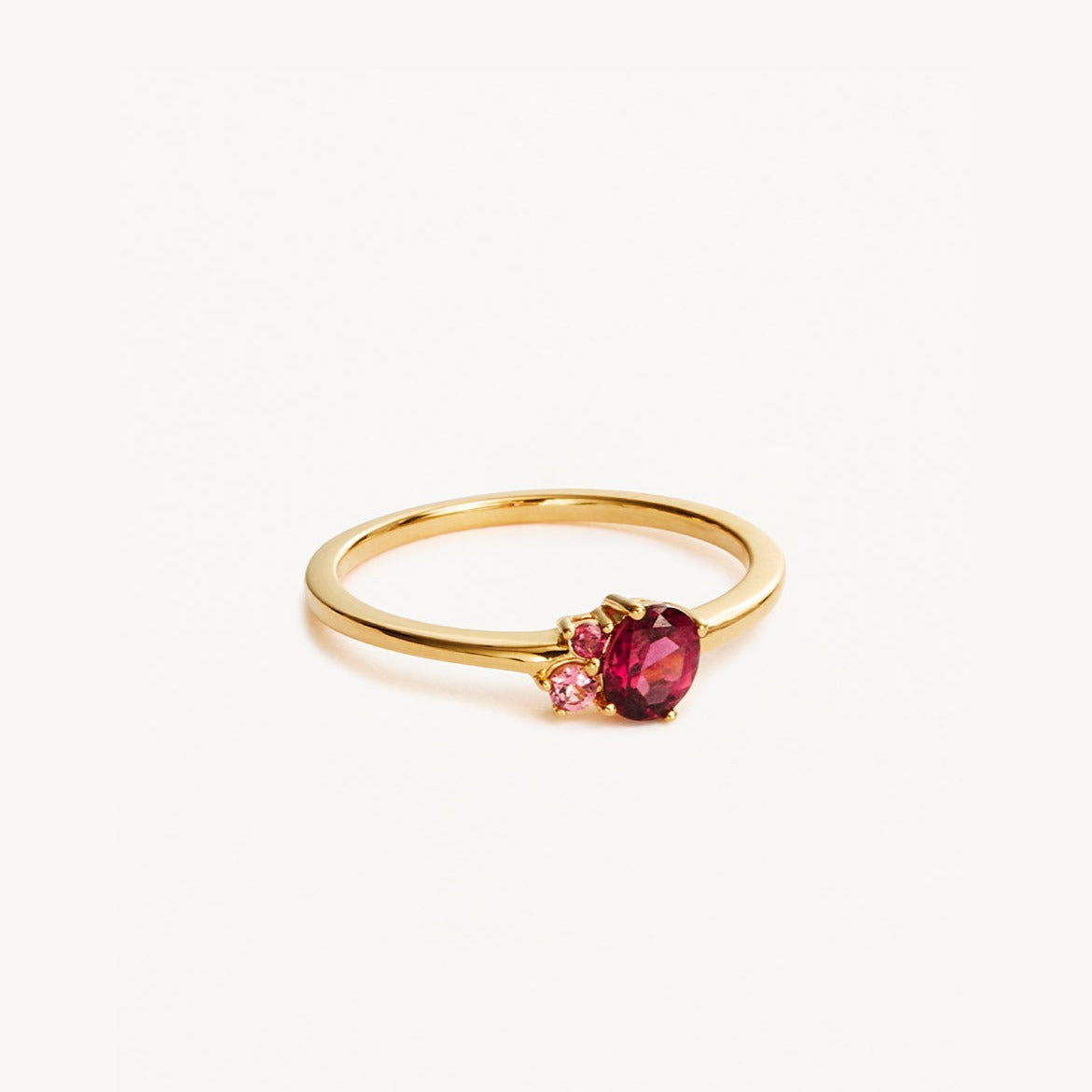 By Charlotte Kindred July Birthstone Ring, Gold or Silver