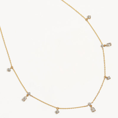 By Charlotte No Rain No Flowers Choker, Gold