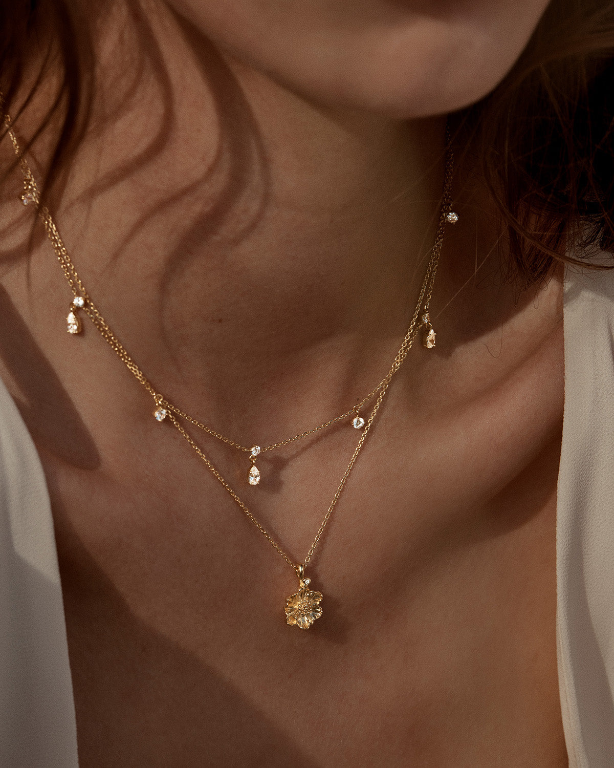 By Charlotte No Rain No Flowers Choker, Gold