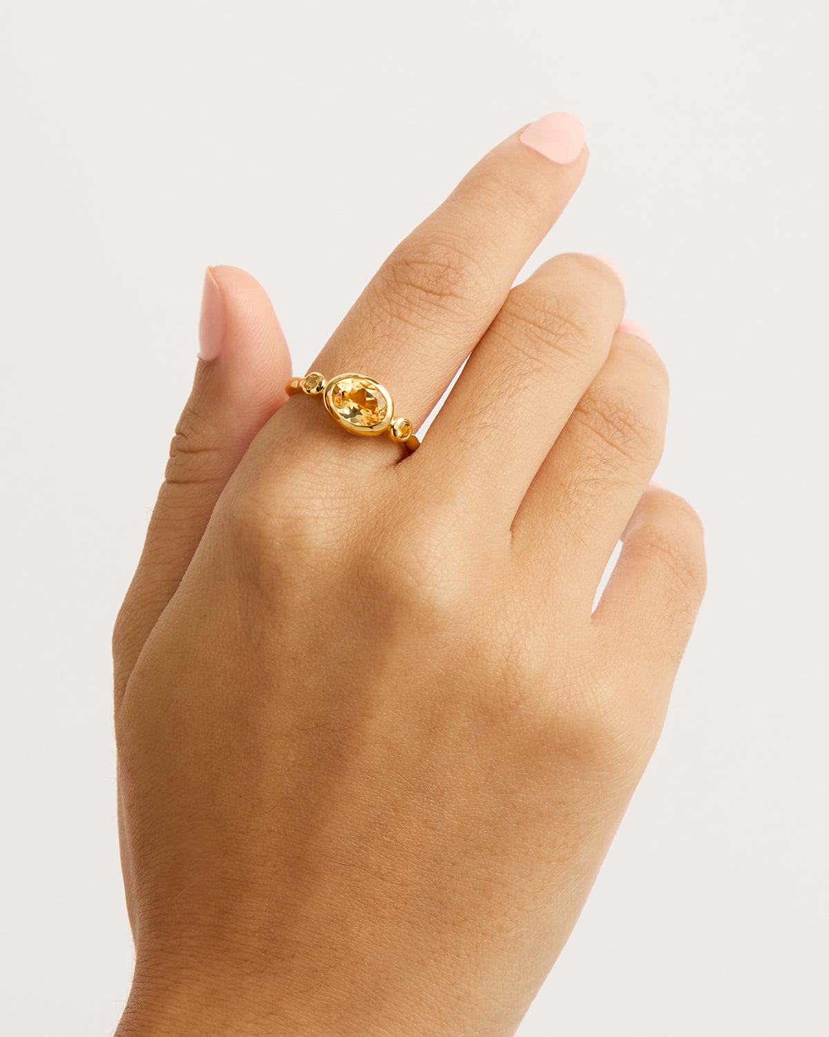 By Charlotte Radiant Soul Ring - Sun, Gold