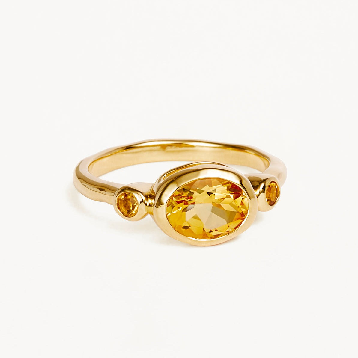 By Charlotte Radiant Soul Ring - Sun, Gold