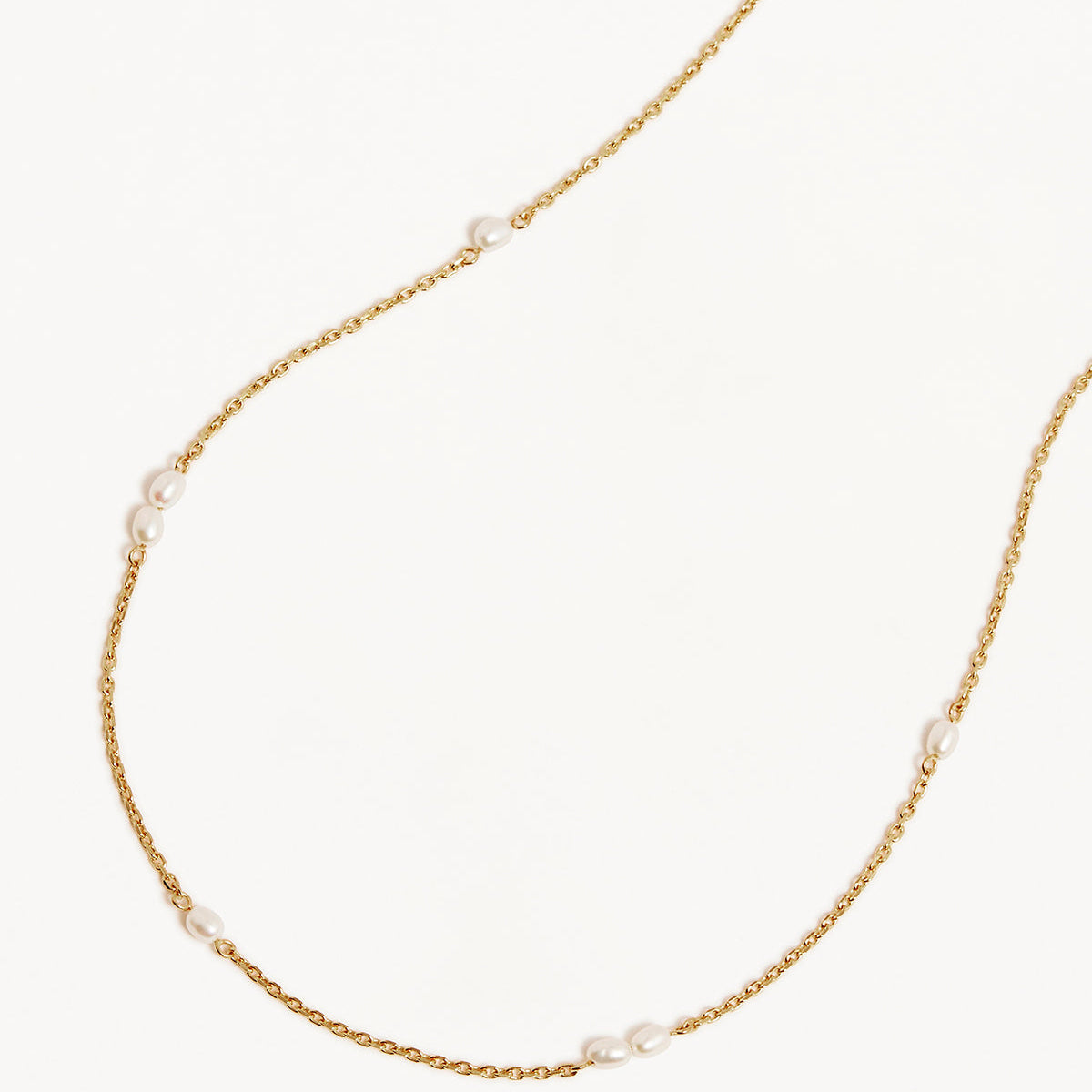 By Charlotte Serene Dreams Pearl Choker, Gold