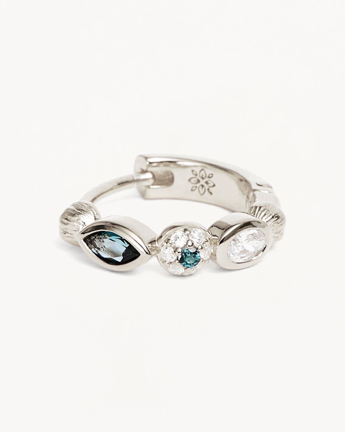 By Charlotte Protection of Eye Hoop Earrings, Gold or Silver