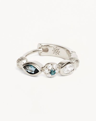 By Charlotte Protection of Eye Hoop Earrings, Gold or Silver