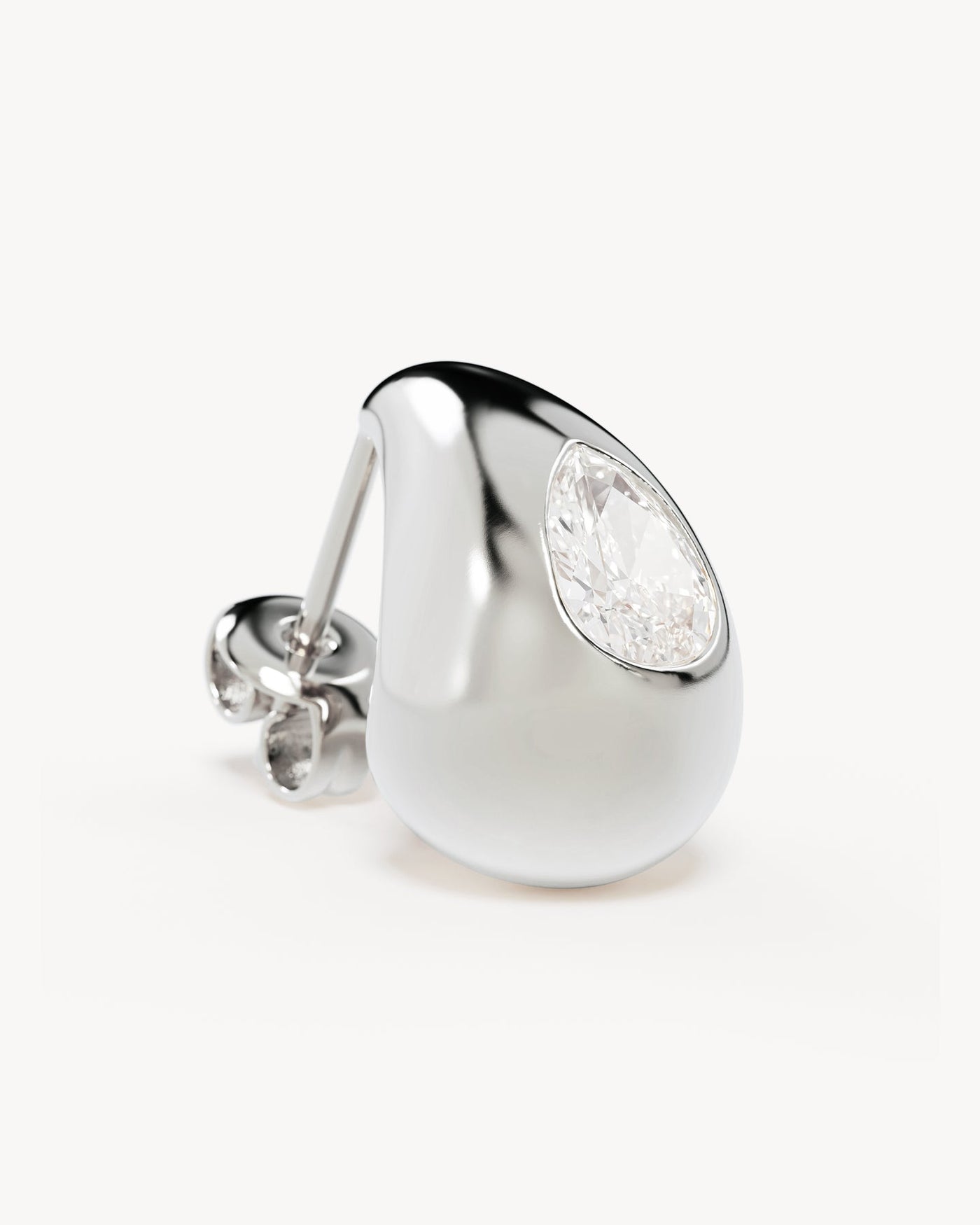 By Charlotte Dewdrop Earrings Small, Silver