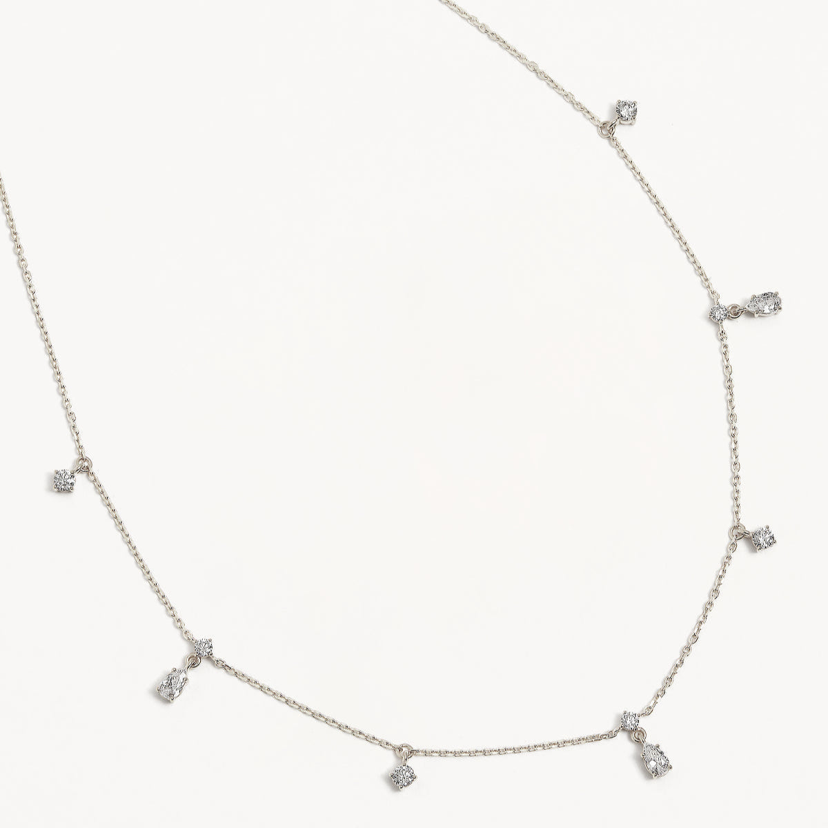 By Charlotte No Rain No Flowers Choker, Silver