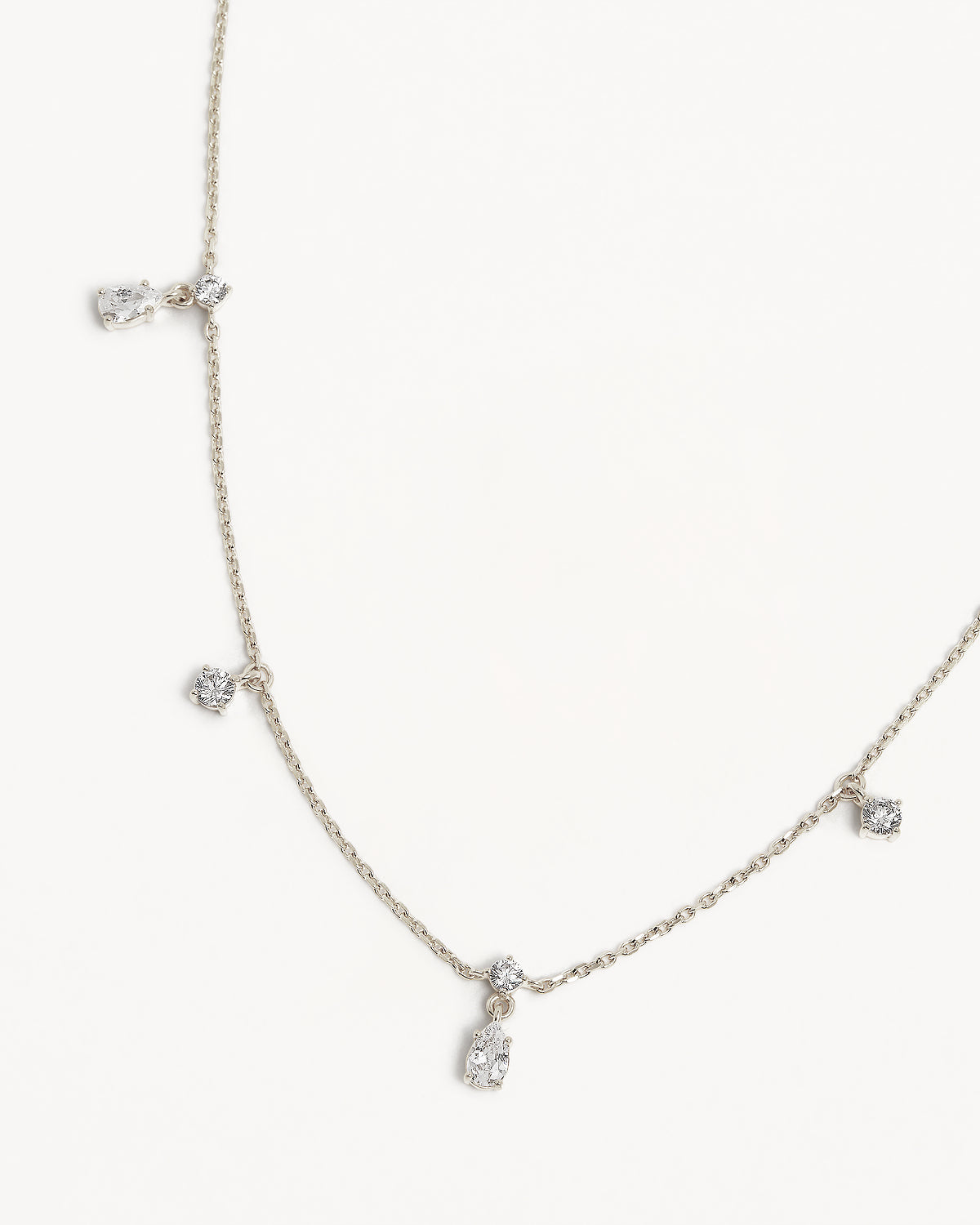 By Charlotte No Rain No Flowers Choker, Silver