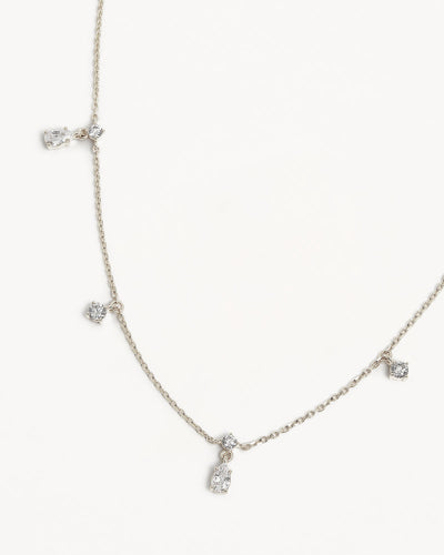 By Charlotte No Rain No Flowers Choker, Silver