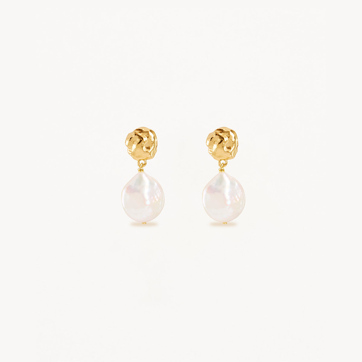 By Charlotte Endless Grace Pearl Drop Earrings, Gold