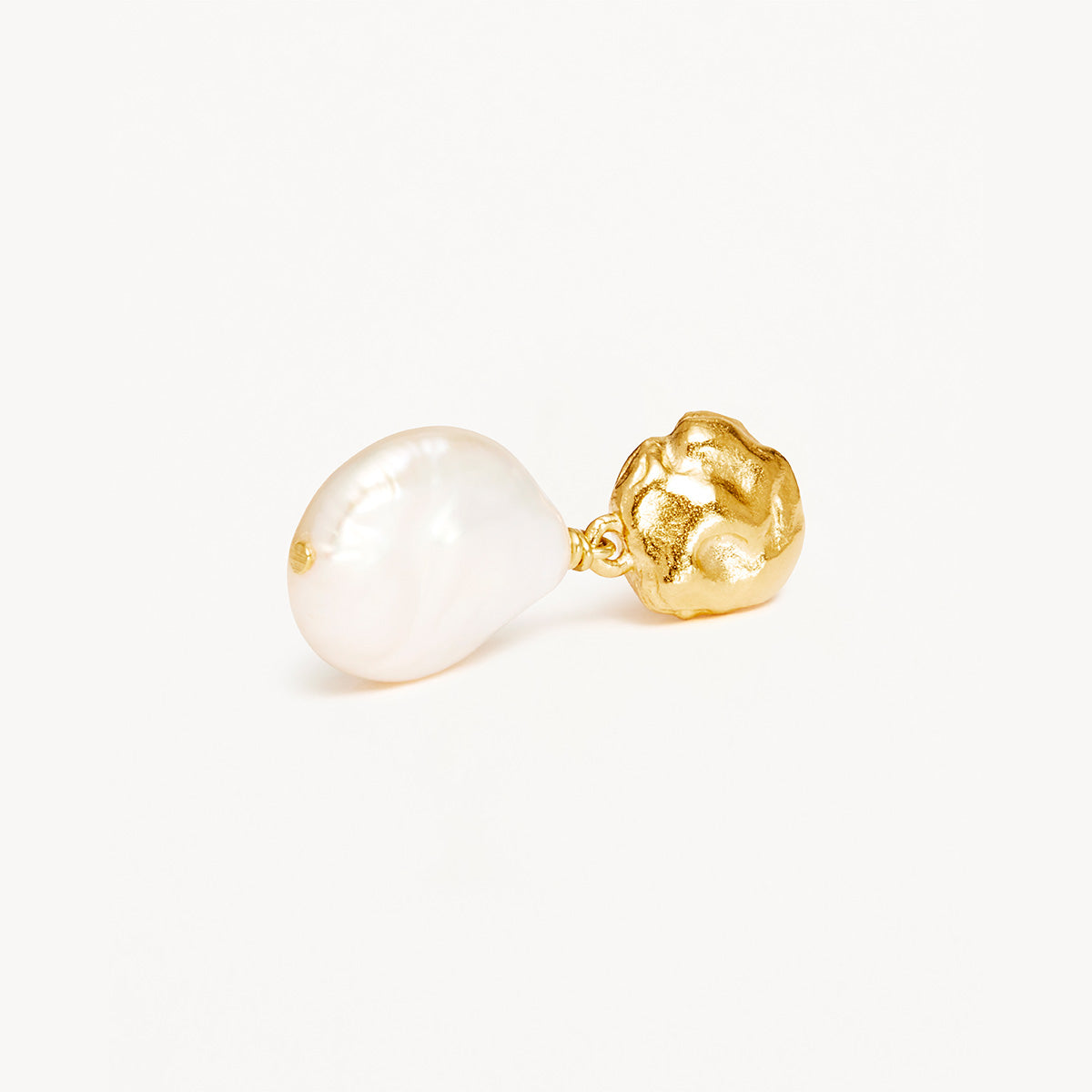 By Charlotte Endless Grace Pearl Drop Earrings, Gold