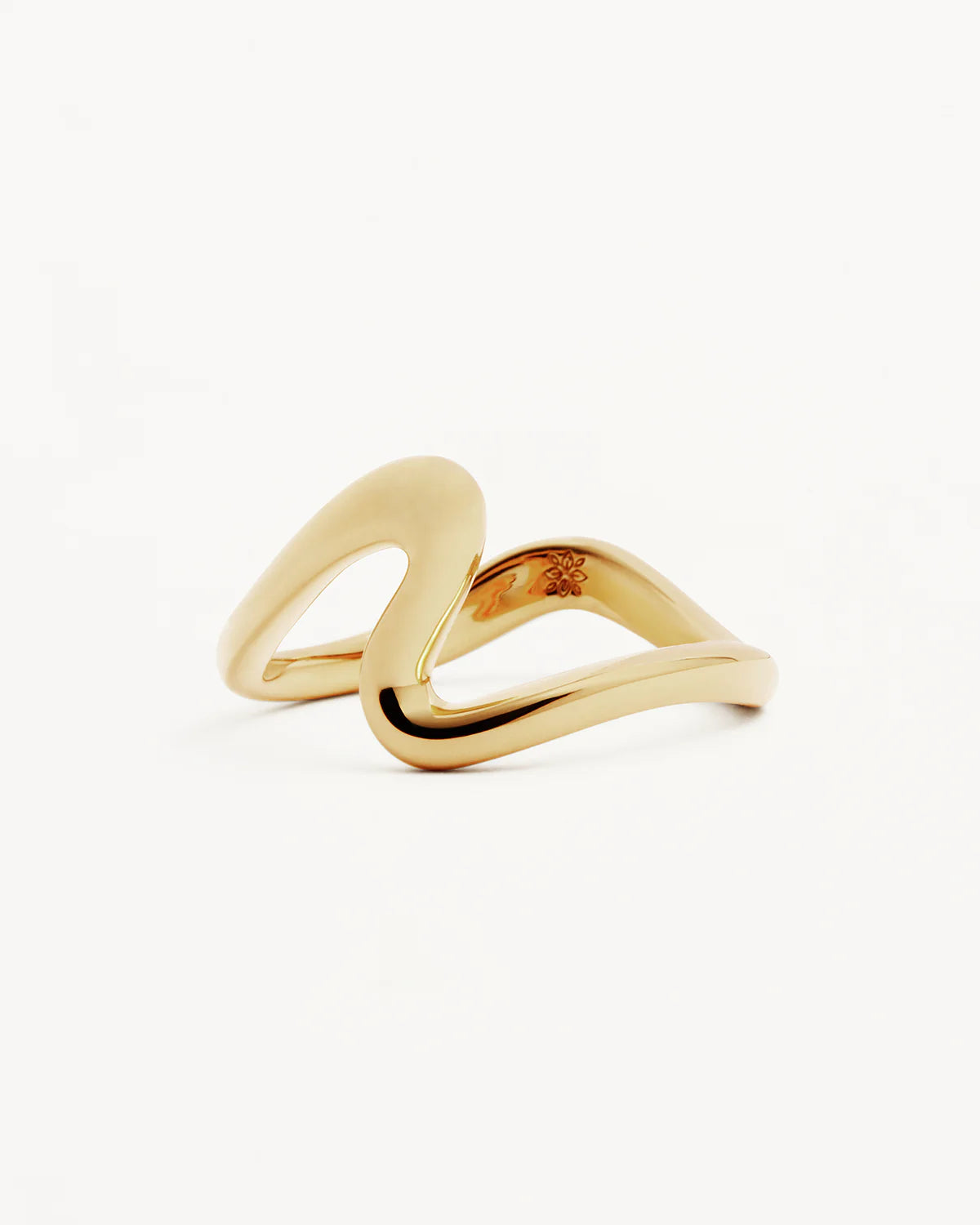 By Charlotte Flow of Life Ring, Gold