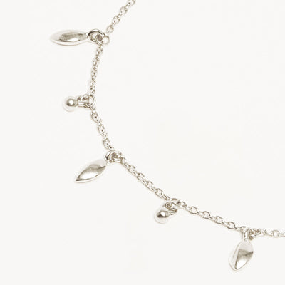 By Charlotte Live in Grace Bracelet, Silver