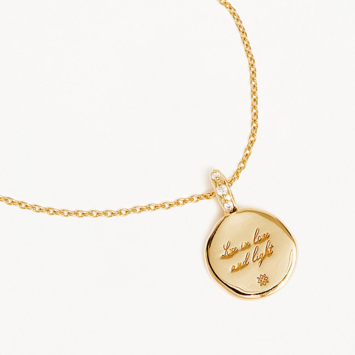 By Charlotte Live in Love Necklace, Gold (Exclusive)
